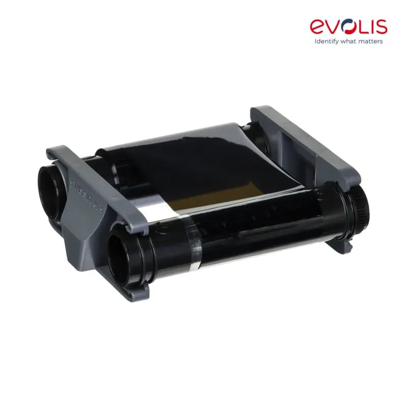 Ribbon Evolis CBGR0500F BLACKFLEX monochrome ribbon - 500 prints / roll