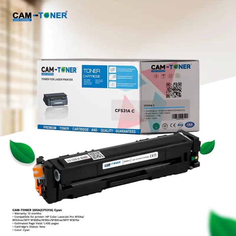 CAM-TONER 205A (CF531A) Cyan