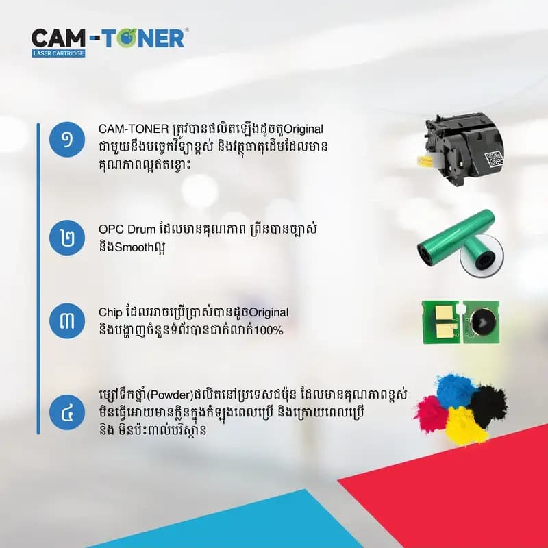 CAM-TONER 206A (W2113A) Magenta No Chip