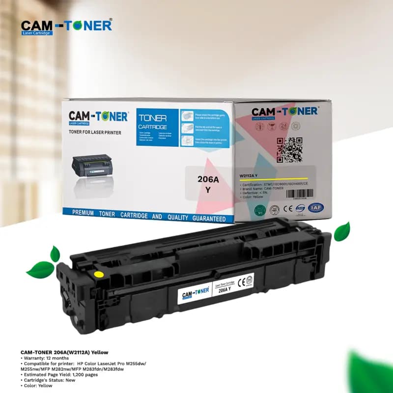 CAM-TONER 206A (W2112A) Yellow