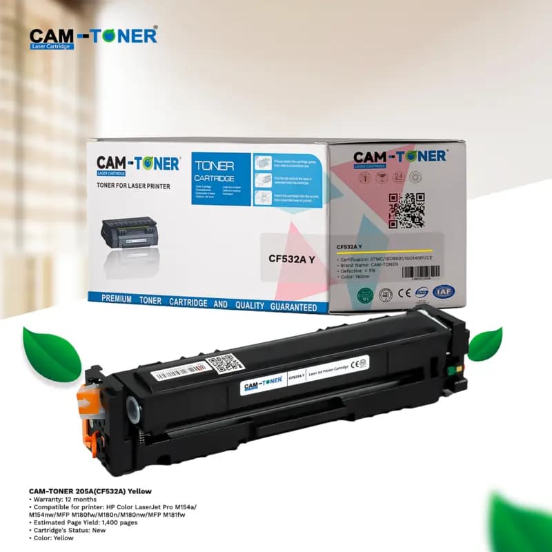 CAM-TONER 205A(CF532A) Yellow