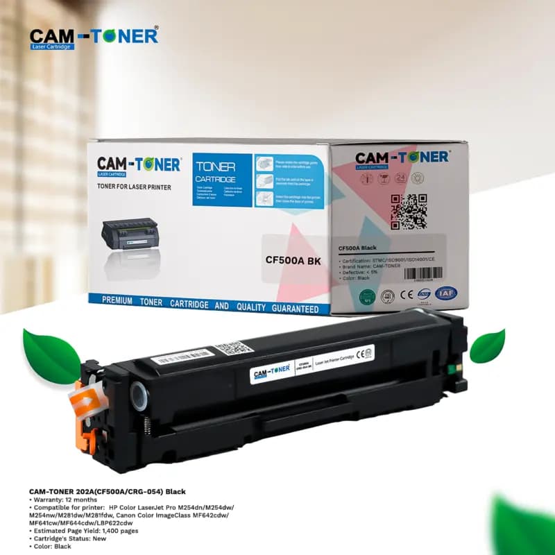 CAM-TONER 202A(CF500A/CRG-054) Black