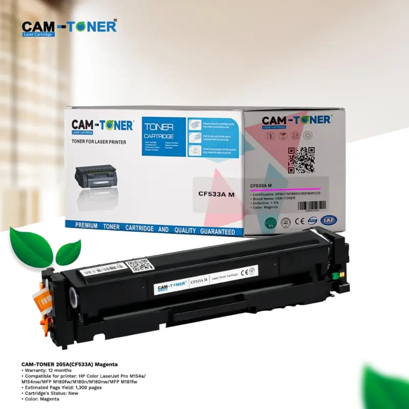 CAM-TONER 205A (CF533A) Magenta