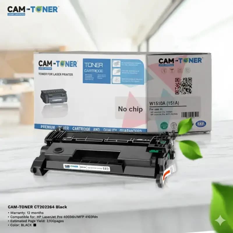 CAM-TONER 151A (W1510A) No Chip