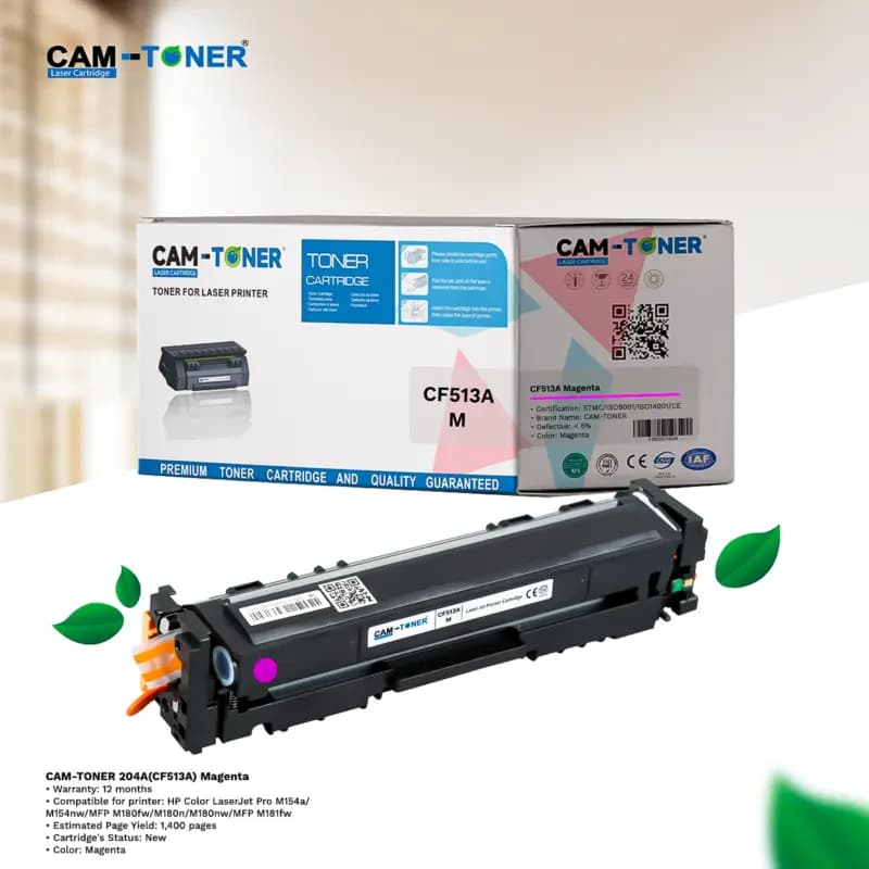 CAM-TONER 204A (CF513A) Magenta