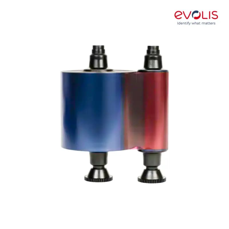 EVOLIS YMCKO Color Ribbon - 200 prints / Roll R5F002SAA